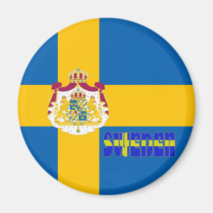 Schwedische Flagge Magnet
