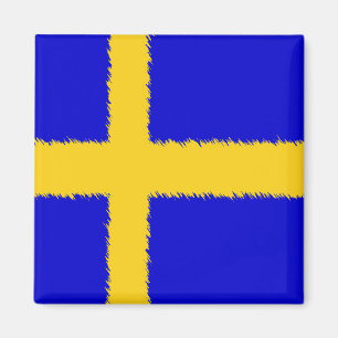 Schwedische Flagge Magnet