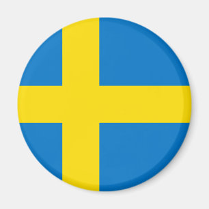 Schwedische Flagge Magnet