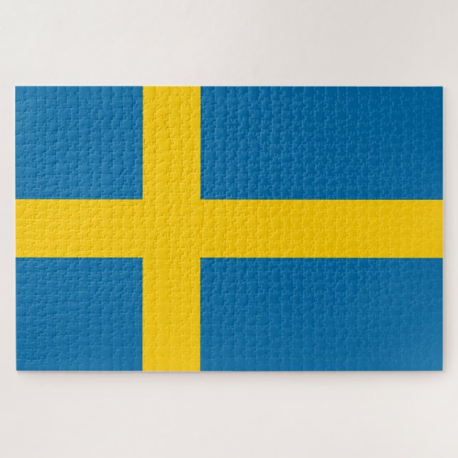 Schwedische Flagge (Schweden) (Horizontal)