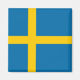 Schwedische Flagge (Schweden) Magnet