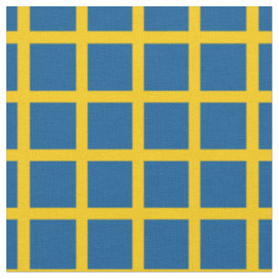 Schwedische Flagge & Schweden Trendfabrik /fashion Stoff
