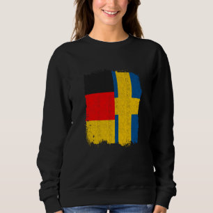 Schwedische Flagge Sweatshirt