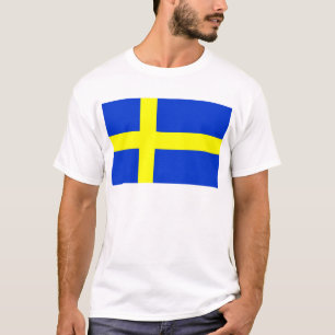 Schwedische Flagge T-Shirt