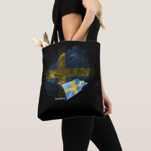 Schwedische Flagge Tasche