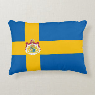 Schwedische Flagge Zierkissen