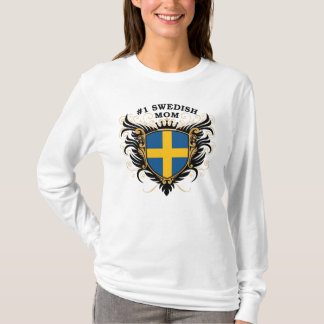 Schwedische Mama der Nr.-eine T-Shirt