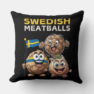 Schwedische Meatballs Kissen