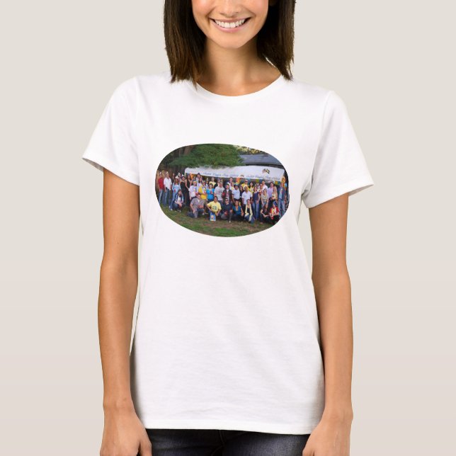 Schwedische Panzerkrebs-Party-Klasse von Babydoll T-Shirt (Vorderseite)