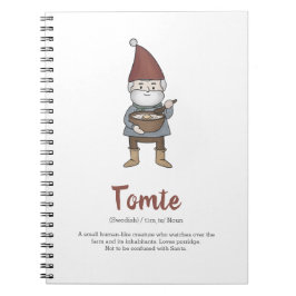 Schwedische Tomate Gnome - Definition Notizblock