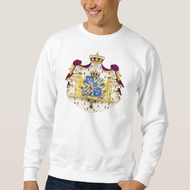 Schwedische Wappen Sweatshirt (Vorderseite)