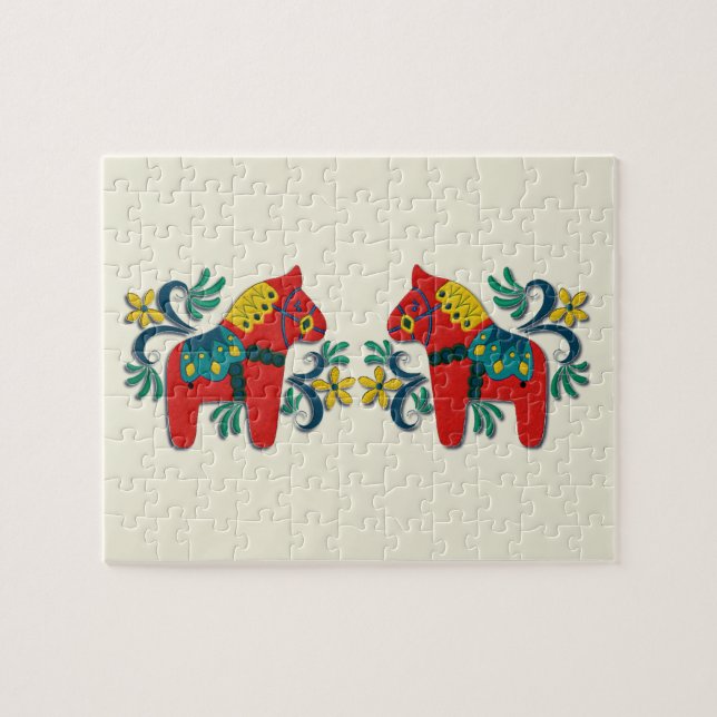 Schwedische WeihnachtenDala (Horizontal)