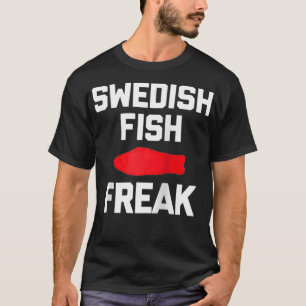Schwedischer Fisch Verrückter lustiger Spruch sark T-Shirt