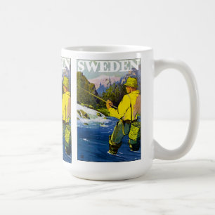 Schwedischer Fischer Kaffeetasse