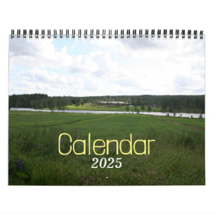 Schwedischer Landschaftskalender 2025 Kalender