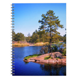 Schwedischer Landskap, Foto Notizblock