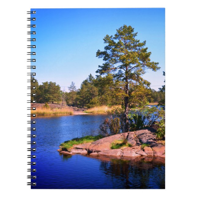 Schwedischer Landskap, Foto Notizblock (Vorderseite)