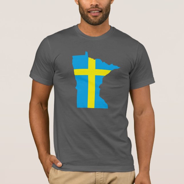 Schwedischer Minnesotan T-Shirt (Vorderseite)