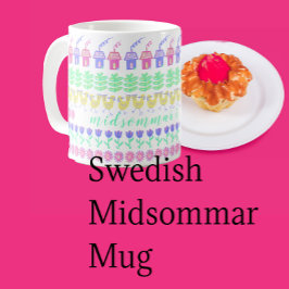 Schwedischer Sommer Kaffeetasse