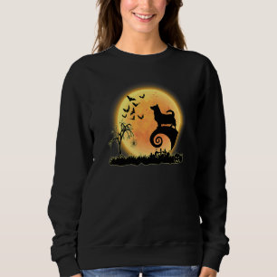 Schwedischer Vallhund Gruselig und Mondhund Hallow Sweatshirt