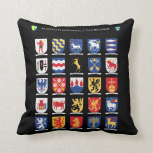 Schwedischer Wappen-Kissen Kissen