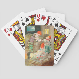Schwedischer Weihnachtsmann (von Jenny Nyström) Spielkarten