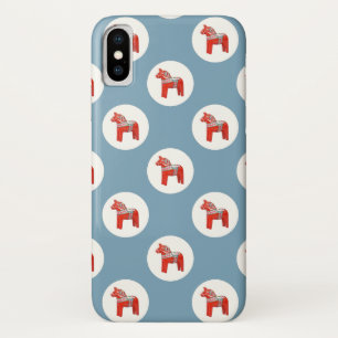Schwedisches Dala Horse skandinavisches Design Case-Mate iPhone Hülle