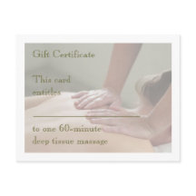 Schwedisches Massage-Foto - Zurück - Geschenkgutsc