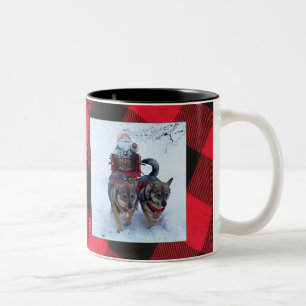 Schwedisches Vallhund-Hundebuch Zweifarbige Tasse
