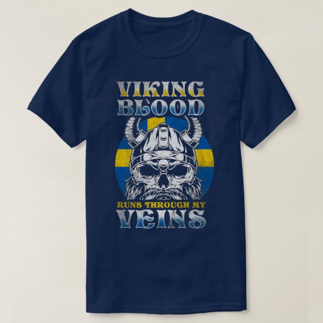 Schwedisches Wiking10 T-Shirt (Design vorne)