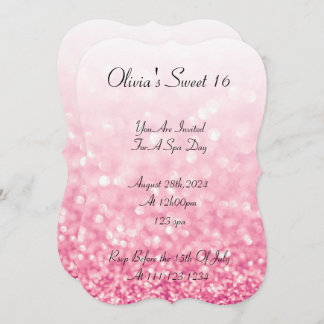 SCHWEET 16 GEBURTSTAGLICHE EINLADUNG