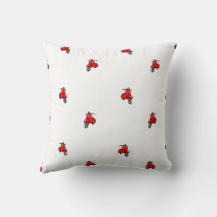 SCHWEET PILLOW THEMED VESPA MOTORRAD, VERWENDET WE KISSEN
