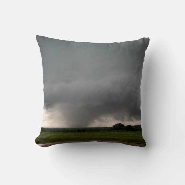 Schwefel, OKAY Wurfs-Kissen des Tornado-EF3 Kissen (Vorderseite)