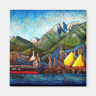 Schwefel-Stapel Magnet