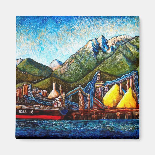 Schwefelpilze Magnet (Vorne)