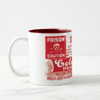 Schwefelsäure-Tasse Zweifarbige Tasse