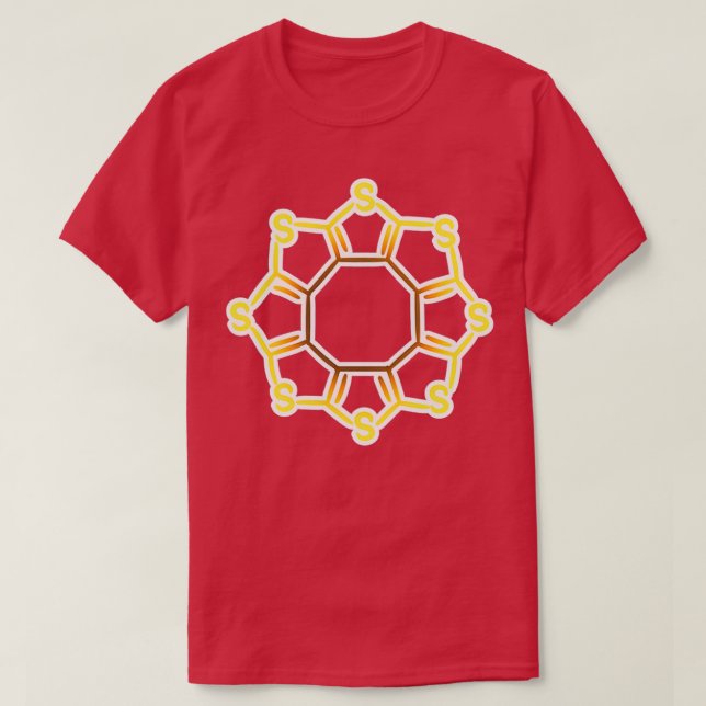 Schwefelstruktur 1 T-Shirt (Design vorne)
