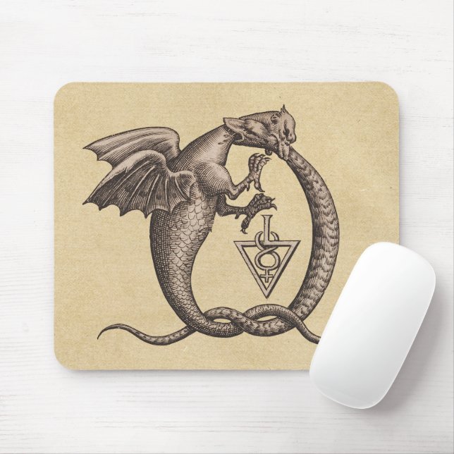 Schwefelzeichen Mousepad (Mit Mouse)