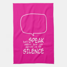 Schweig Geschirrtuch