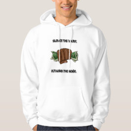 Schweige den Zweifel. Arbeiten Sie das Geräusch au Hoodie