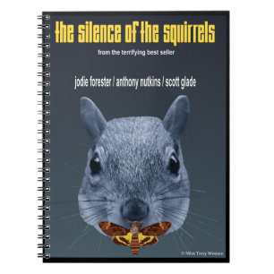 Schweigen der Eichhörnchen - eine Parodie Notizblock