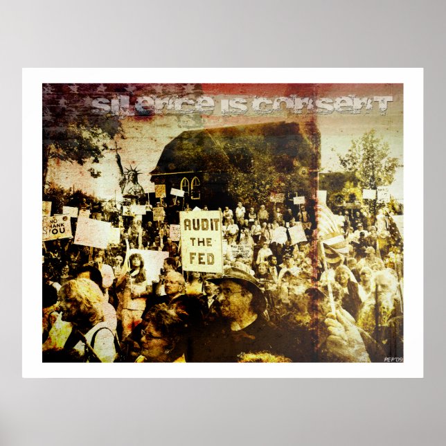 Schweigen ist einverstanden poster (Vorne)