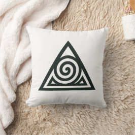 Schweigen-Spiral-Kissen Kissen
