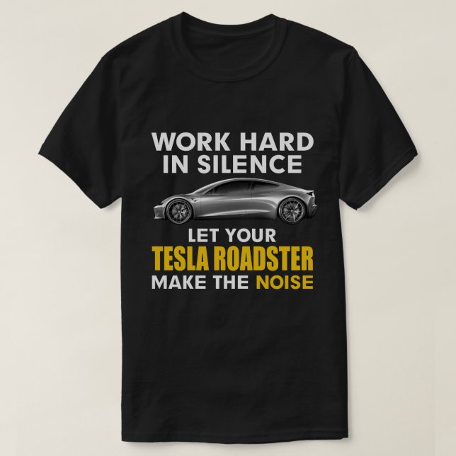 schweigend Gelassen tesla straster machen das n T-Shirt (Design vorne)