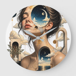 schweigsame Wanduhr, Große Wanduhr