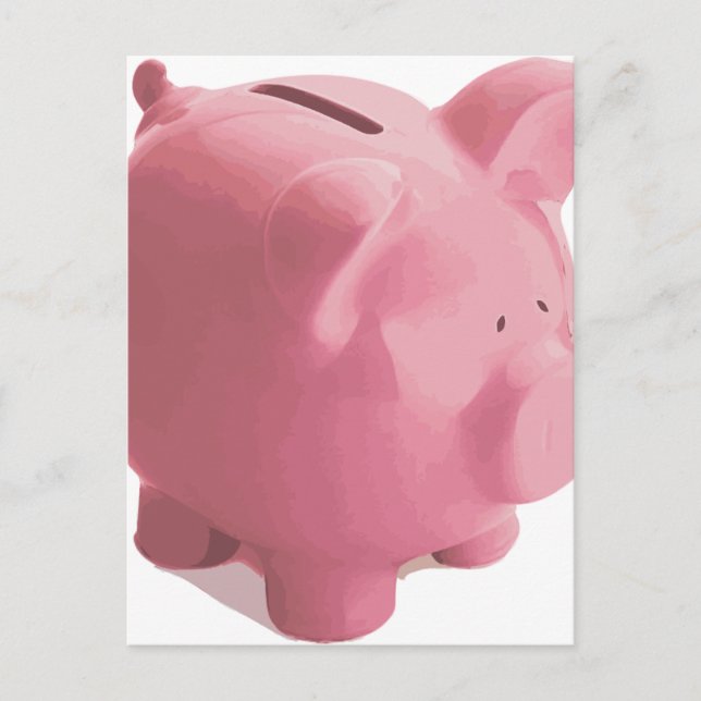 schwein-896-eop postkarte (Vorderseite)