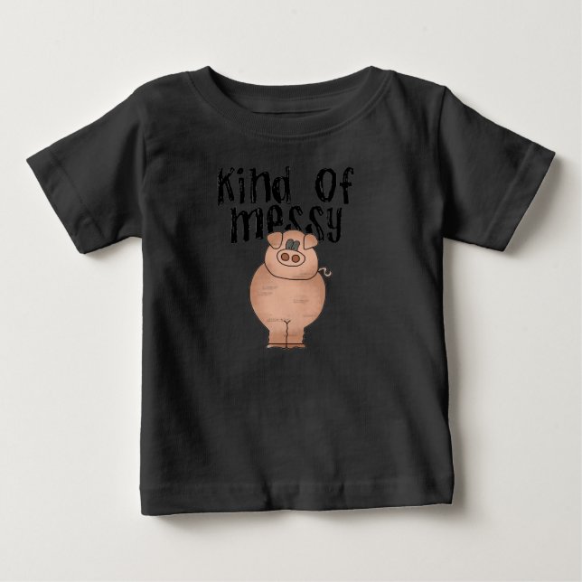 Schwein-Art der unordentlichen T-Shirts und der (Vorderseite)