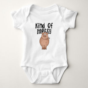Schwein-Art der unordentlichen T-Shirts und der