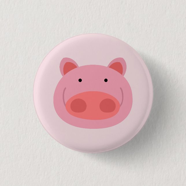 Schwein Button (Vorderseite)