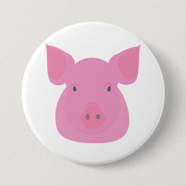 Schwein Button (Vorderseite)